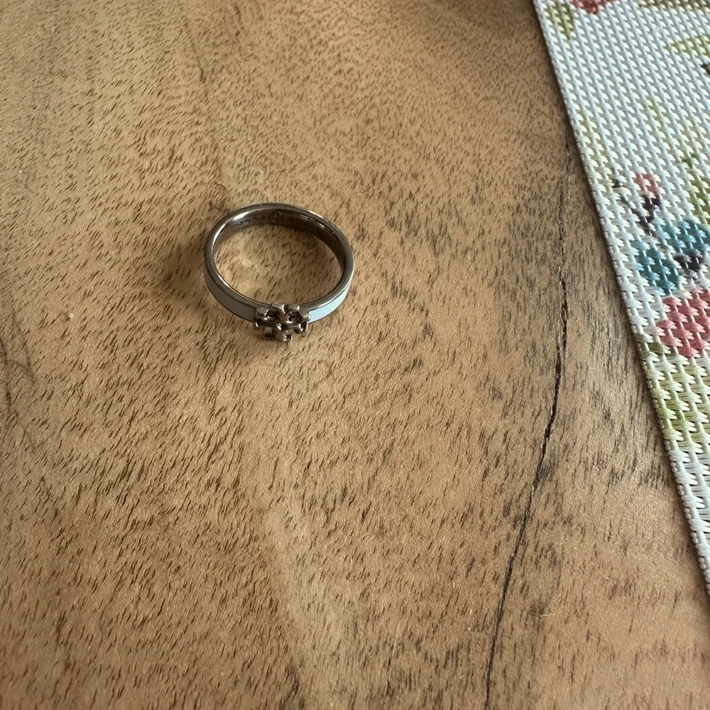 Tory Burch Silver Ring - Picture 2 of 4
